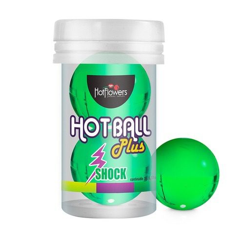 Hot Ball Plus Funcional Shock - c/ 2 Unidades